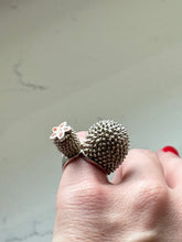 Load image into Gallery viewer, Rare Virginie Carpenter Cactus Sterling Silver Ring Size 4.25
