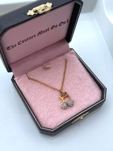 Load image into Gallery viewer, Juicy Couture y2k Music Note Gold Plated Necklace
