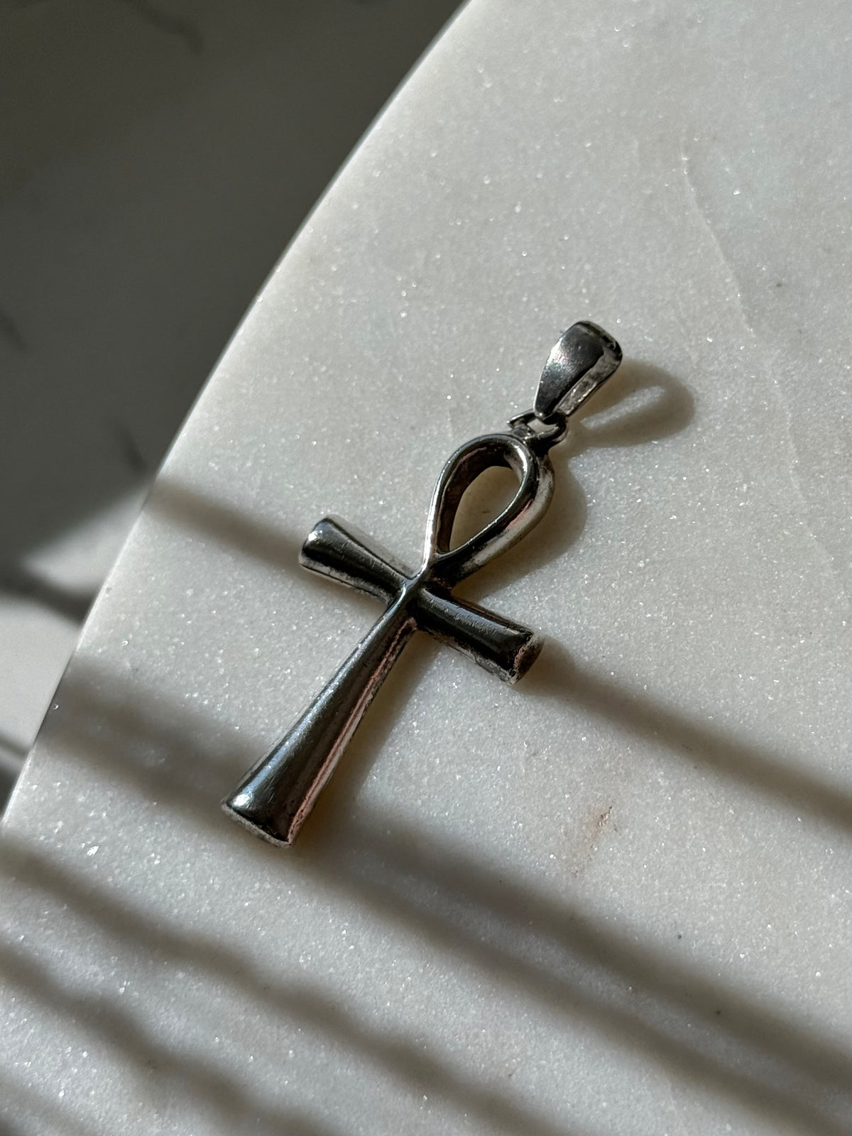 Sterling Silver Ankh Pendant