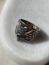 Load image into Gallery viewer, Bat Sterling Silver Ring Size 9.25
