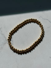 Load image into Gallery viewer, Gold Vermeil Elastic Ball Bead Bracelet
