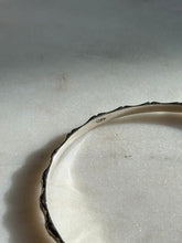Load image into Gallery viewer, Vintage Bamboo Thin Sterling Bangle Bracelet
