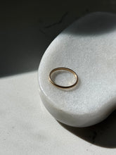 Load image into Gallery viewer, Vintage Solid 14k Gold Thin Band Size 7
