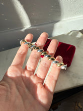 Load image into Gallery viewer, Disco Two-Tone Croissant San Marco Gold Vermeil Sterling Bracelet 7.5”
