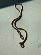 Load image into Gallery viewer, Vintage 1/20 12k Gold Fill Watch Chain Choker 13”
