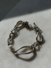Load image into Gallery viewer, Michael Dawkins Sterling Silver Bracelet 7.5”

