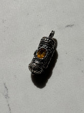 Load image into Gallery viewer, Citrine Sterling Silver Container Pendant
