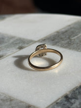 Load image into Gallery viewer, ‘D’ Diamond Initial 14k Gold Ring
