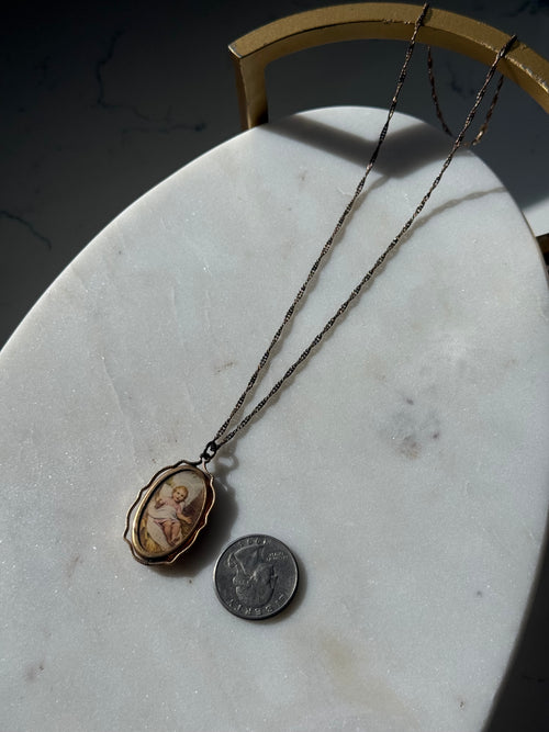 Antique Sky Daddy Necklace
