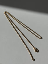 Load image into Gallery viewer, Vintage 14k Yellow Gold Cuban Link Chain 21”
