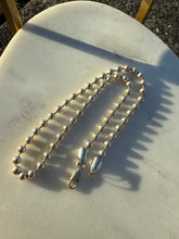 Load image into Gallery viewer, Vintage 90s Italian Ball Chain Sterling Silver Necklace 16”
