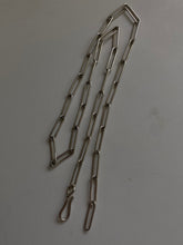 Load image into Gallery viewer, Vintage Paper Clip Sterling Silver Necklace
