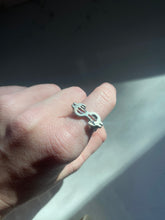 Load image into Gallery viewer, Dollar Sign Nugget Sterling Silver Ring
