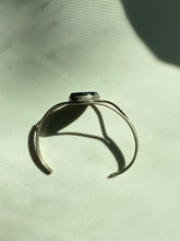 Load image into Gallery viewer, Black Onyx &amp; Opal Sterling Silver Cuff Bracelet
