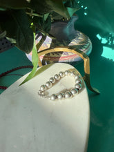 Load image into Gallery viewer, Chunky Ball Chain Sterling Silver Bracelet 7.5”
