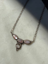 Load image into Gallery viewer, Running Bear Mother of Pearl Necklace 19”
