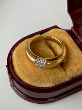 Load image into Gallery viewer, 18k Gold Invisible Set Diamond Ring
