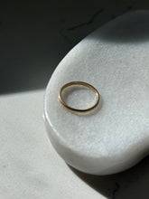 Load image into Gallery viewer, Vintage Solid 14k Gold Thin Band Size 7
