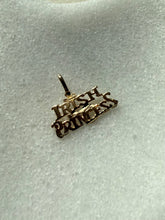Load image into Gallery viewer, Vintage Irish Princess 14k Yellow Gold Pendant

