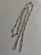 Load image into Gallery viewer, Vintage Paper Clip Sterling Silver Necklace
