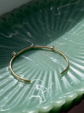 Load image into Gallery viewer, Solid 14k Gold Natural Diamond Cuff Bracelet
