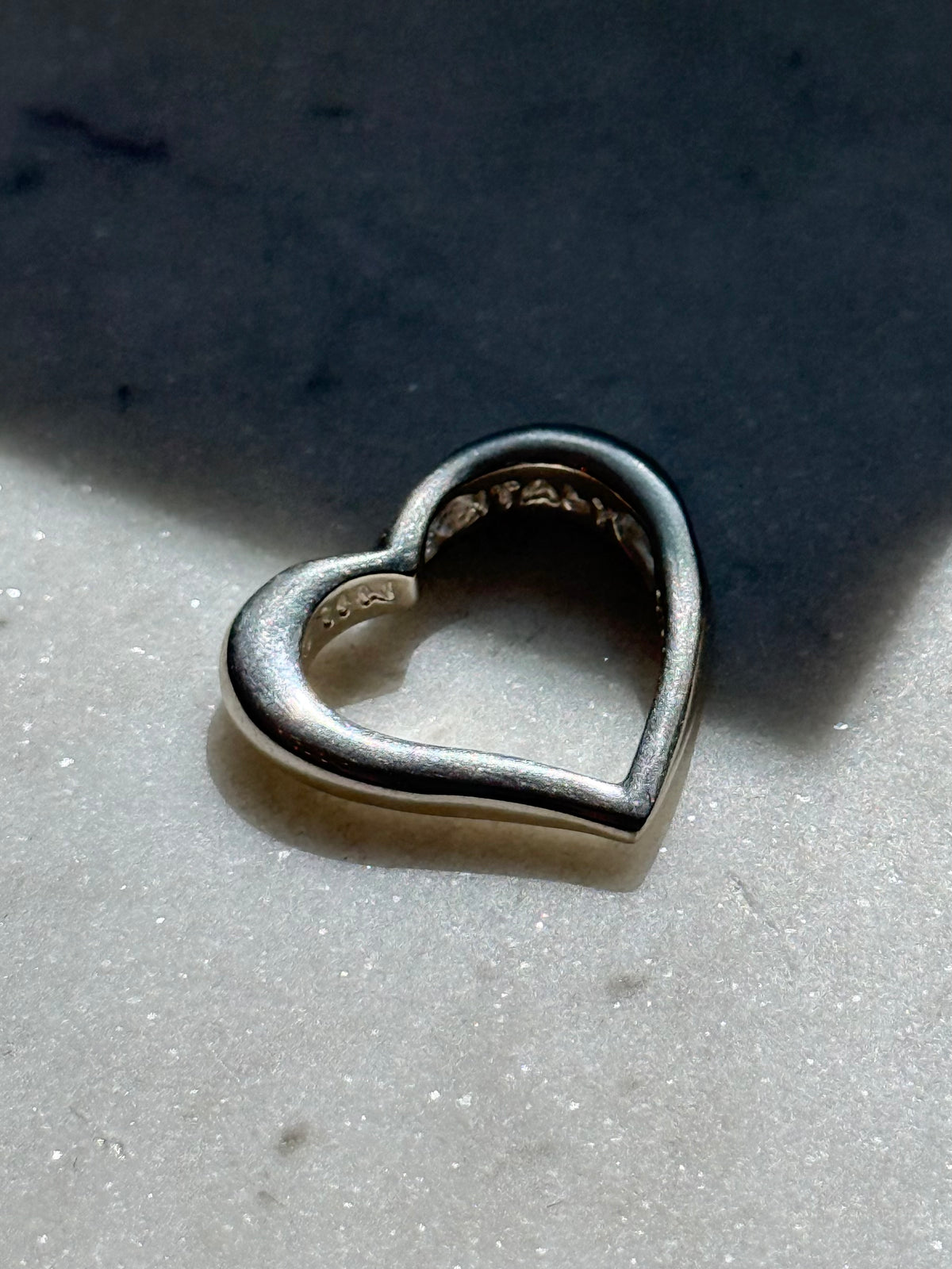 Heart Pendant Sterling Silver
