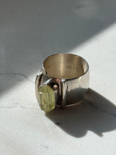 Load image into Gallery viewer, Lilly Barrack Yellow Quartz Sterling Silver Ring Size 7
