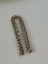 Load image into Gallery viewer, Vintage Rolo Link Sterling Silver Chain 17”

