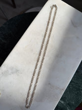 Load image into Gallery viewer, Figaro Sterling Silver Chain 20”
