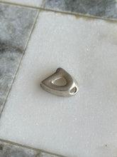 Load image into Gallery viewer, ‘D’ Initial Slider Charm Sterling Silver
