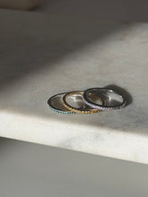 Load image into Gallery viewer, Pink Sterling Silver Thin Dainty Stacker Band Size 8
