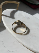 Load image into Gallery viewer, Vintage Enamel Floral Peekaboo Bangle Watch
