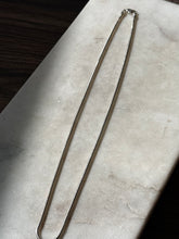 Load image into Gallery viewer, Italian Sterling Silver Snake Chain 20”

