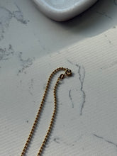 Load image into Gallery viewer, Italian Gold Vermeil Ball Chain 19.5”
