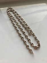 Load image into Gallery viewer, Puffed Gucci Mariner Link Sterling Silver Italian Chain Necklace
