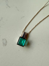 Load image into Gallery viewer, Blue Spinel Sterling Silver Necklace
