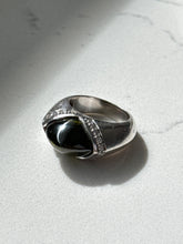 Load image into Gallery viewer, Chunky Sterling Silver Ring Size 6.75
