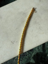Load image into Gallery viewer, Opal Gold Vermeil Tennis Bracelet 7”
