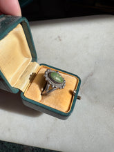 Load image into Gallery viewer, Turquoise Sterling Silver Vintage Ring Size 6.25
