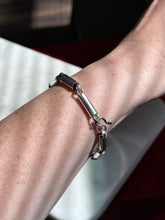 Load image into Gallery viewer, Vintage Sterling Silver Bracelet 8”
