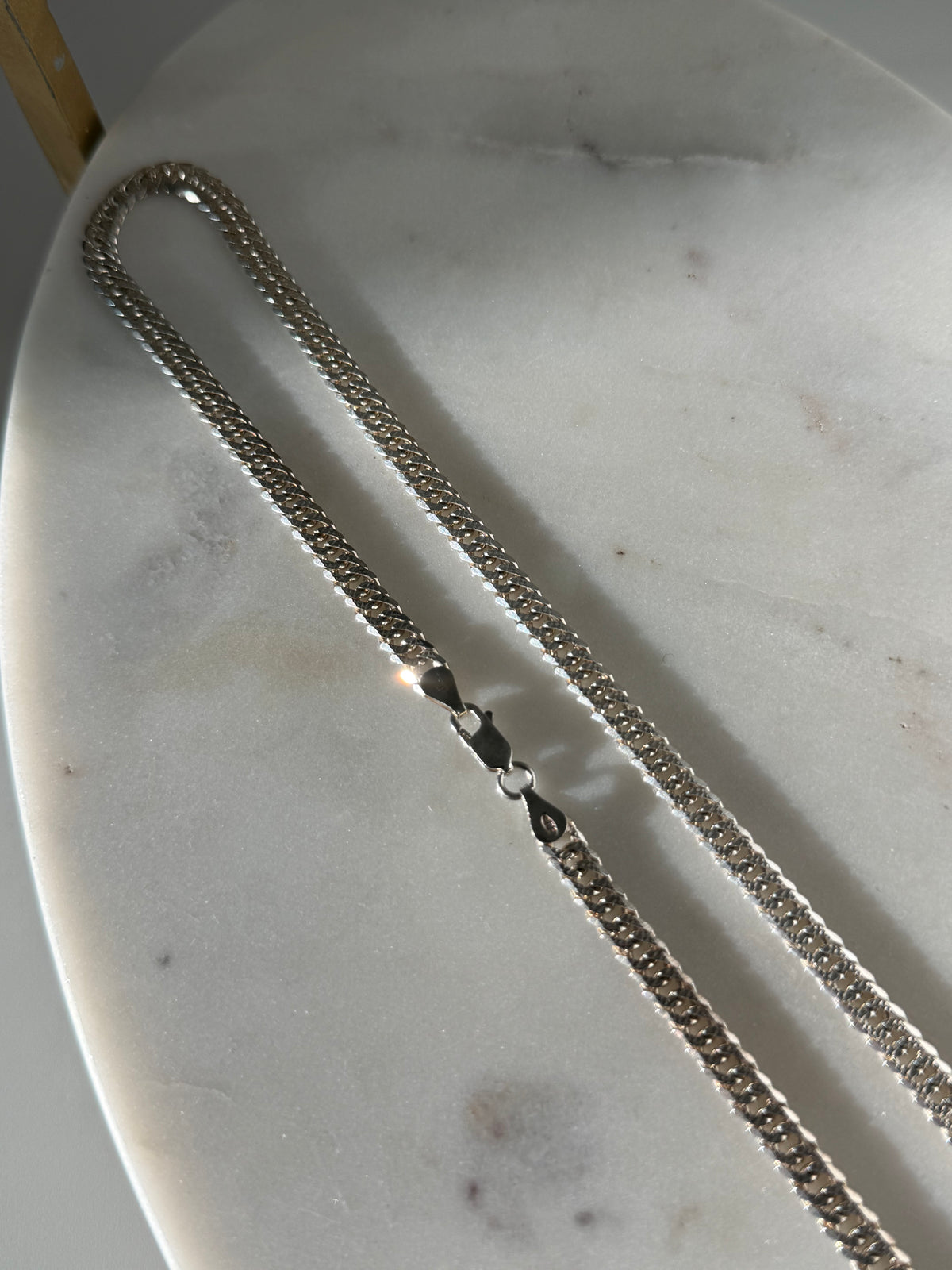 Vintage Italian Sterling Silver Chain