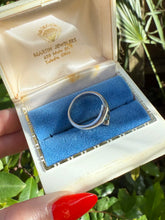 Load image into Gallery viewer, Blue Topaz Sterling Silver Ring Size 7.25
