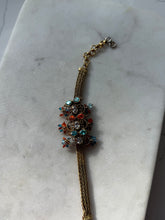 Load image into Gallery viewer, Vintage Gold Plated Fringe Bracelet
