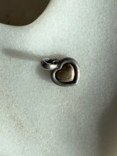 Load image into Gallery viewer, James Avery Sterling Silver 14k Yellow Gold Heart Charm
