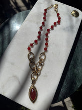 Load image into Gallery viewer, Italian Gold Vermeil Beaded Necklace 18”-20”
