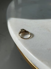 Load image into Gallery viewer, Antique 14k &amp; 18k Gold Diamond Ring Size 3.75
