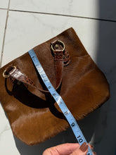 Load image into Gallery viewer, Italian Brown Cowhide Purse

