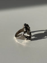 Load image into Gallery viewer, Art Nouveau Inspired Sterling Silver Ring Size 6.75
