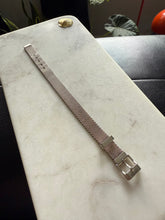 Load image into Gallery viewer, Mesh Buckle Sterling Silver Bracelet 6”-7”
