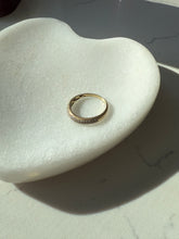 Load image into Gallery viewer, Pavé Set Diamond 10k Gold Ring Size 6.75
